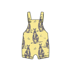 Sleeveless romper made of cotton (organic)