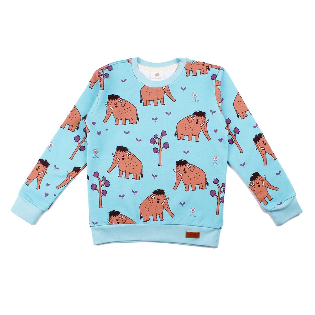 Pullover-Sweatshirt aus Baumwolle (Bio)