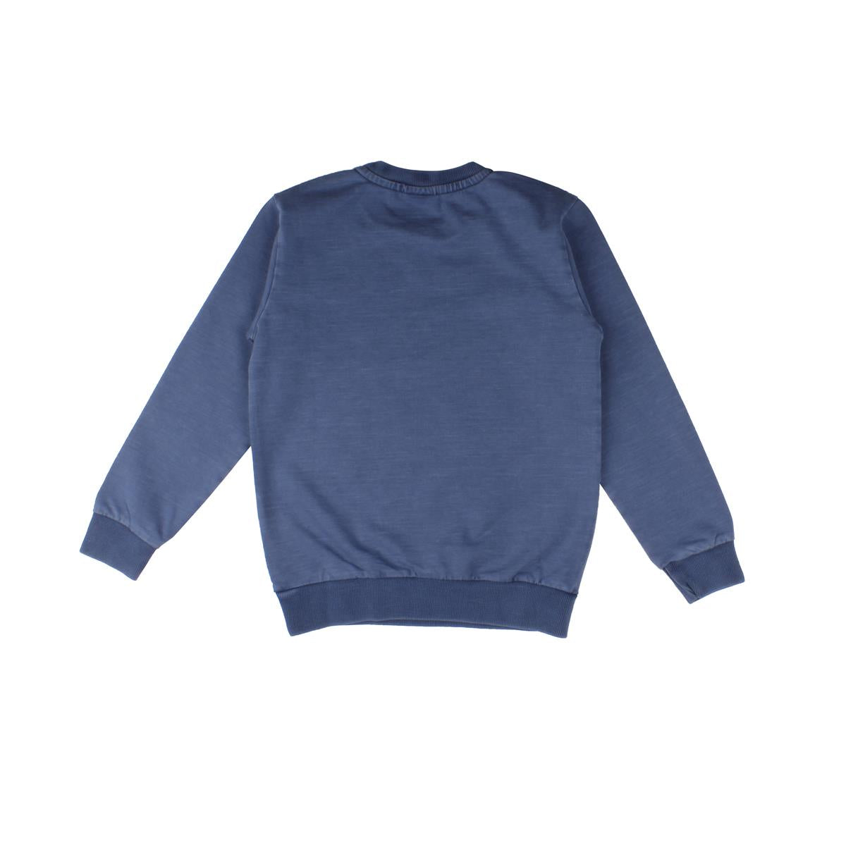 Pullover-Sweatshirt aus Jeans (baumwolle bio)