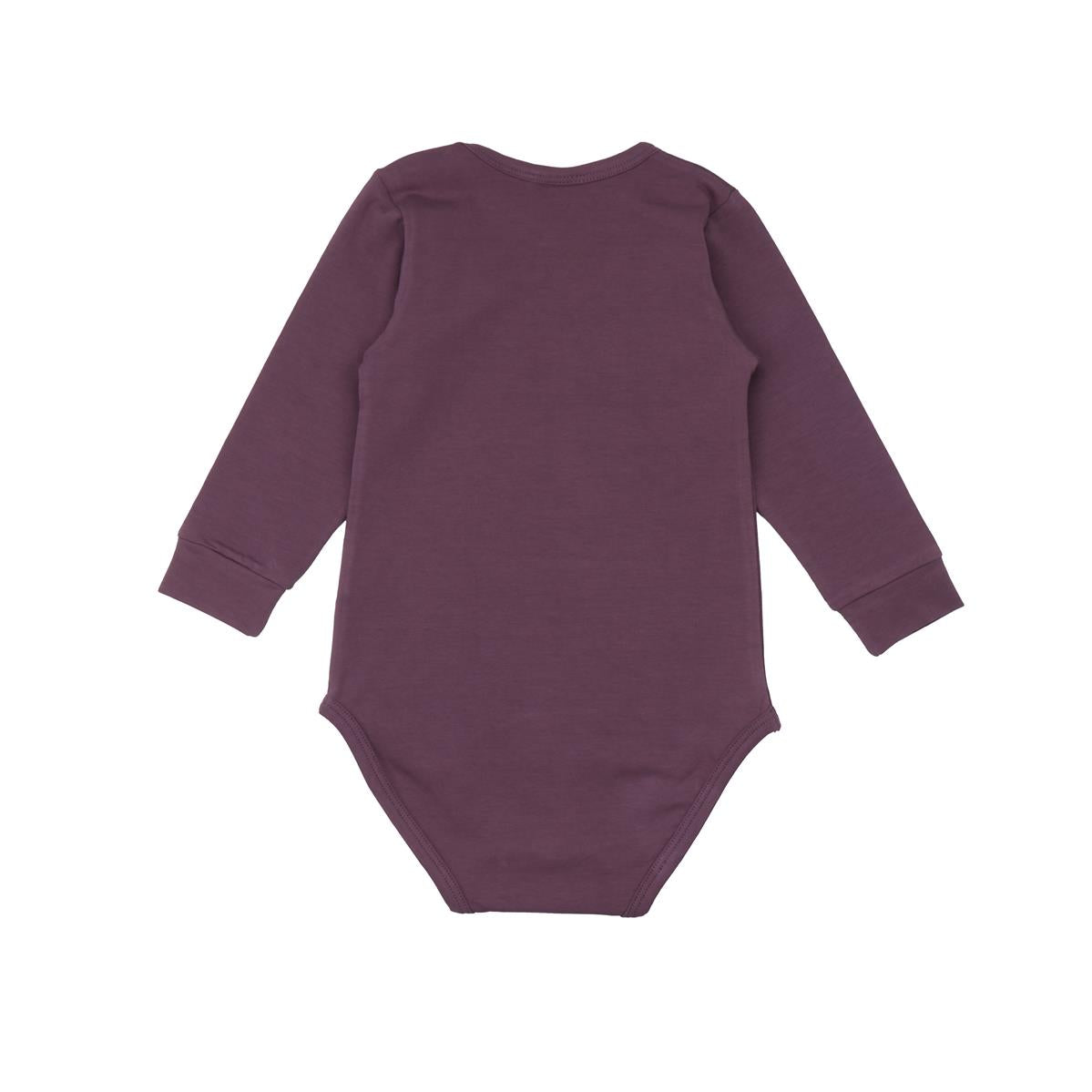 Long-sleeved body made of cotton (organic)