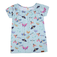 Colorful Butterflies - Baumwolle (Bio)