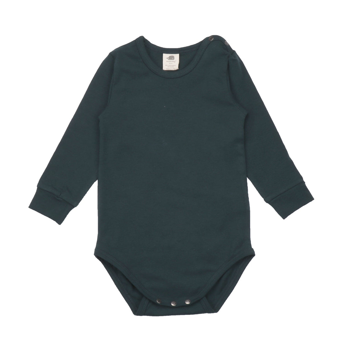 Long-sleeved body made of cotton (organic)