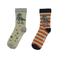 Chaussettes dinosaures en coton biologique – confort et durabilité pour les petits explorateurs