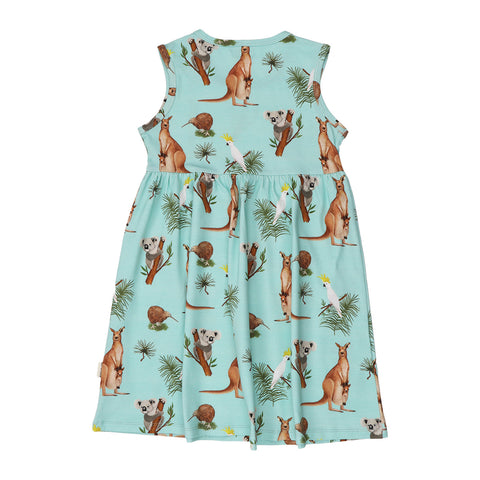 Australian Animals-Sleeveless Dress