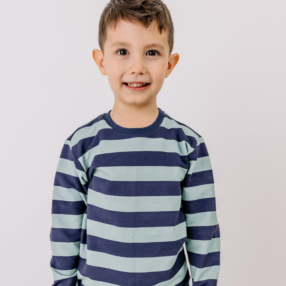Navy Lines-Sweatshirt
