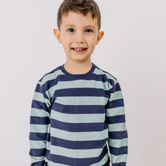 Navy Lines-Sweatshirt
