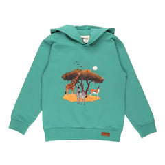 La savana africana - Felpa con cappuccio