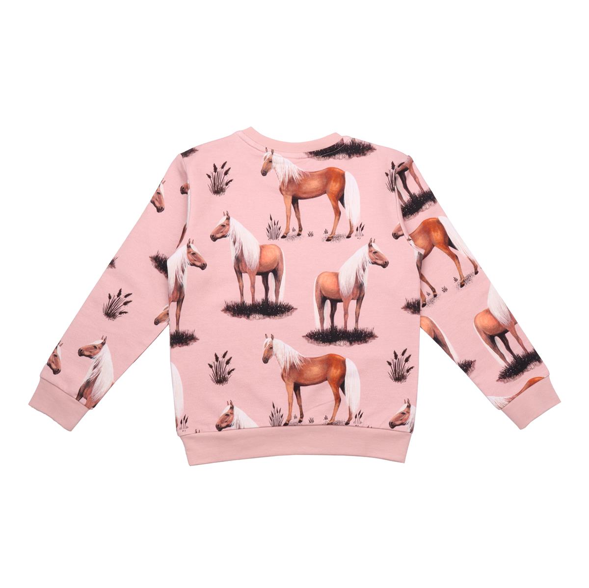 Organik pamuklu kazak sweatshirt