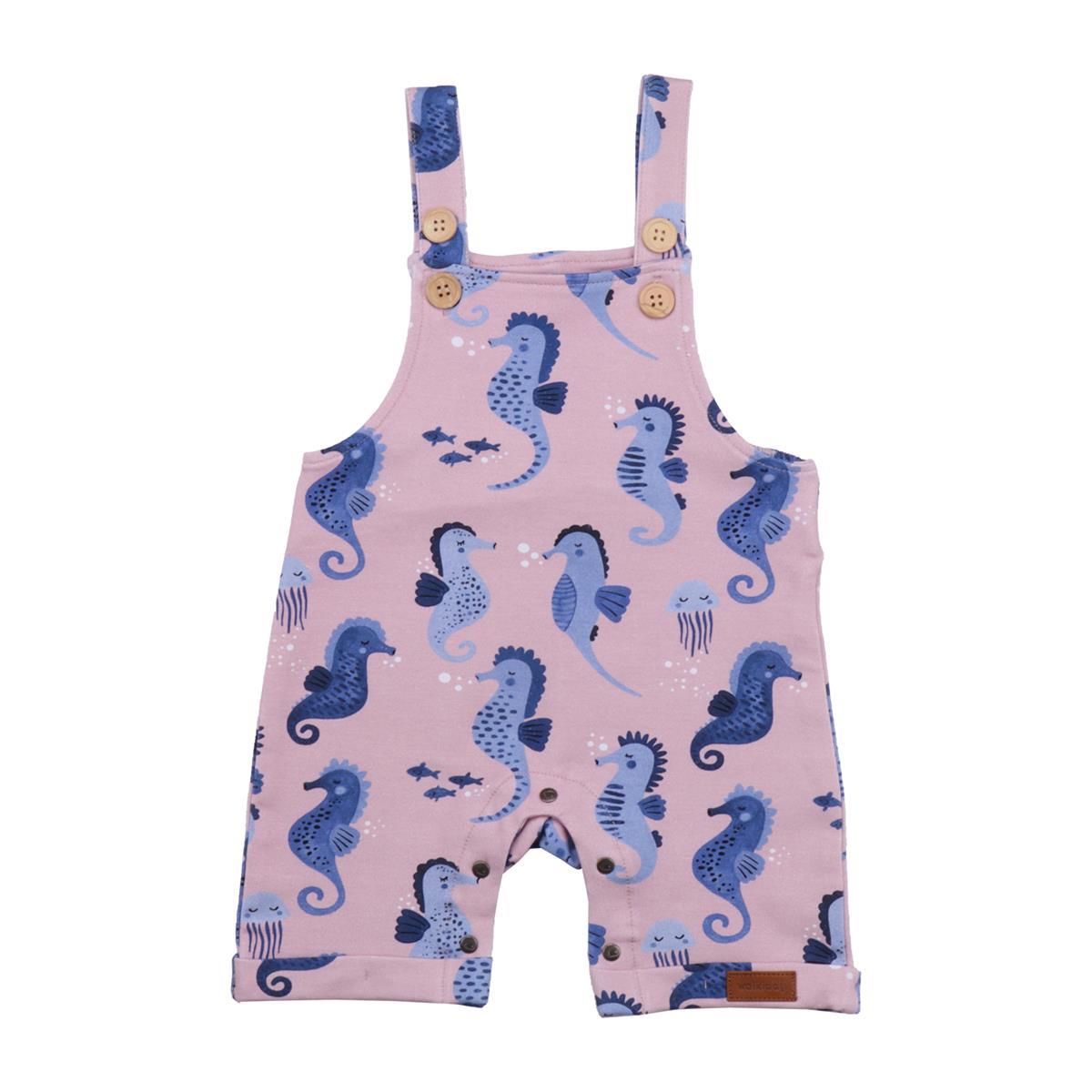 Sleeveless romper made of cotton (organic)