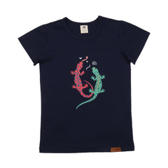 Salamandras de colores - Baumwolle (Bio)