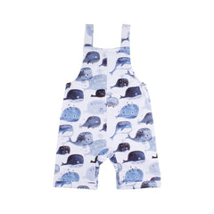 Sleeveless romper made of cotton (organic)