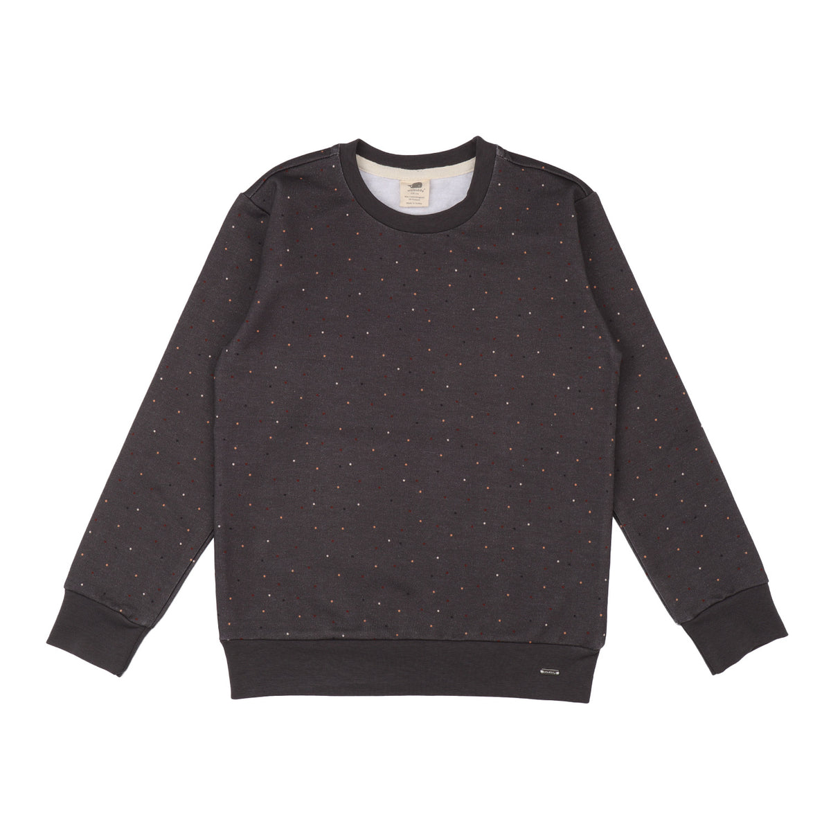 Sudadera con lunares de colores