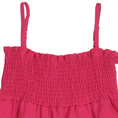 Carmine-Strap Dress