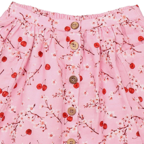 Cherries and Blossoms-Skirt