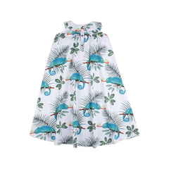 Robe à manches courtes en coton (biologique)