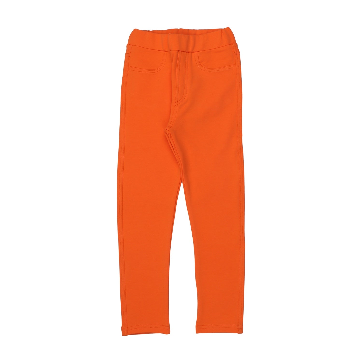 Cadmium Orange-Sweat Leggings
