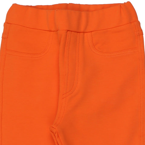 Cadmium Orange-Sweat Leggings