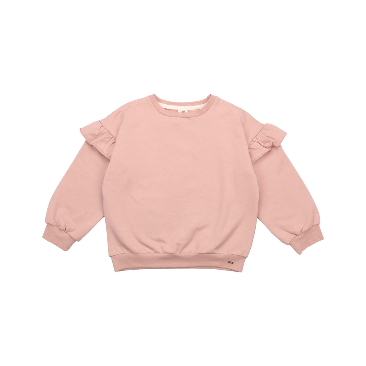 Sudadera con volantes Cat Pink