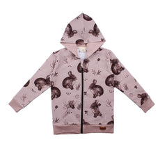 Sweat jacket made of cotton (organic)