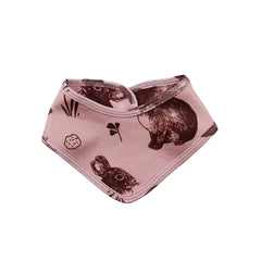 Triangular scarf made of cotton (organic)