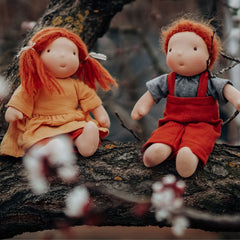 Mike Waldorf art puppe stoffpuppe montessori