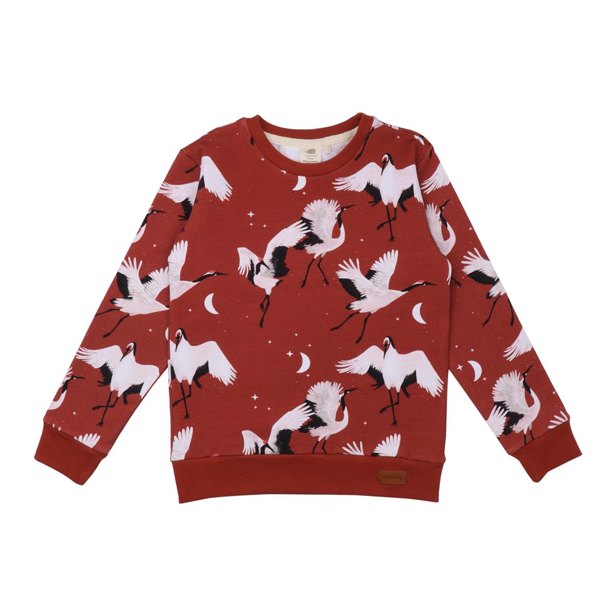 Pullover sweatshirt made of cotton (organic)