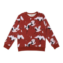 Pullover sweatshirt made of cotton (organic)