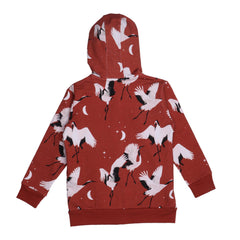 Sweat jacket made of cotton (organic)