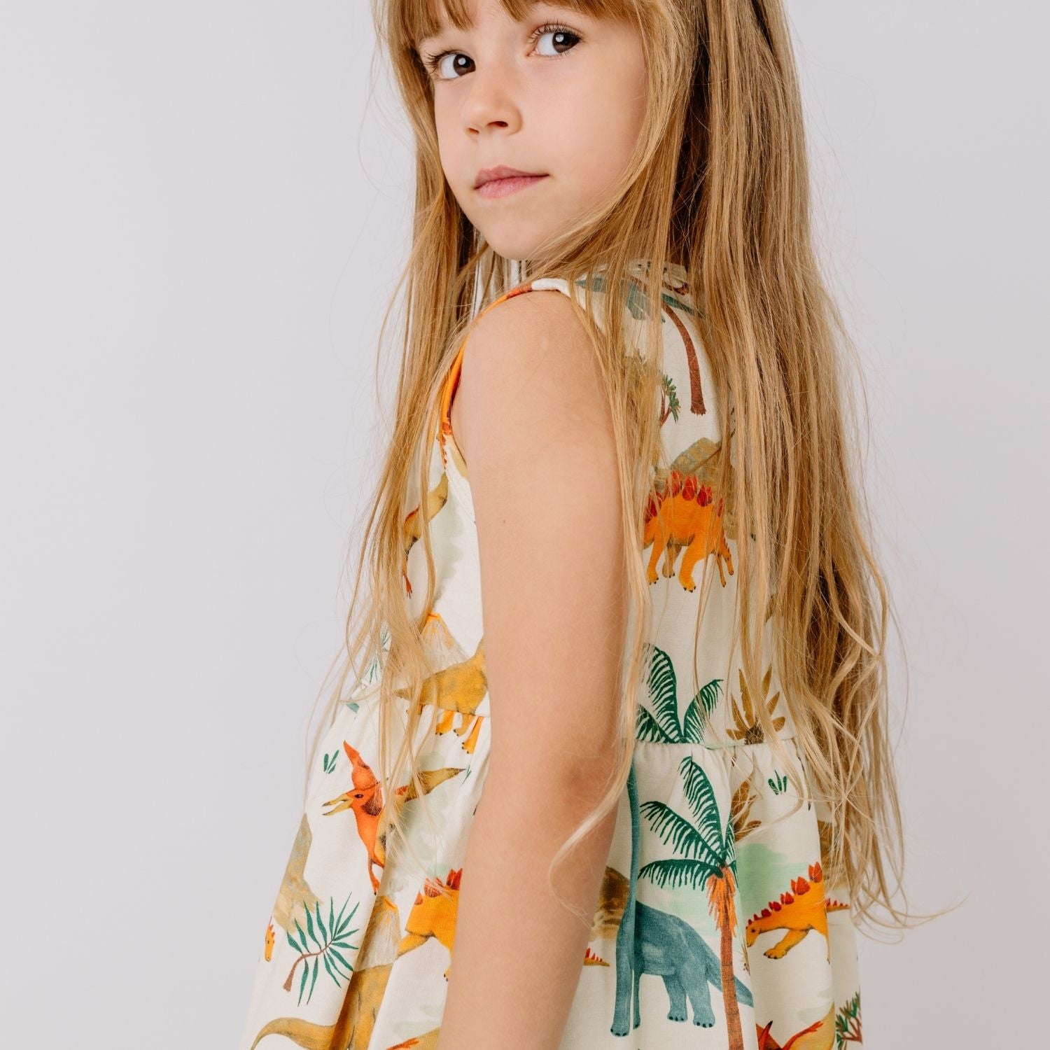 Dinasaur World-Sleeveless Dress