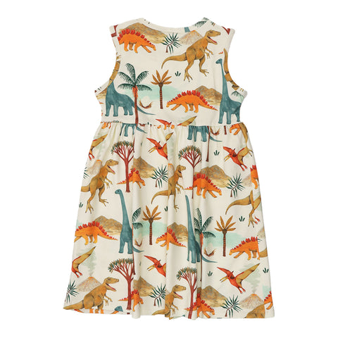 Dinasaur World-Sleeveless Dress