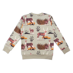 Pullover sweatshirt made of cotton (organic)