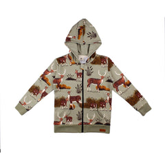 Sweat jacket made of cotton (organic)