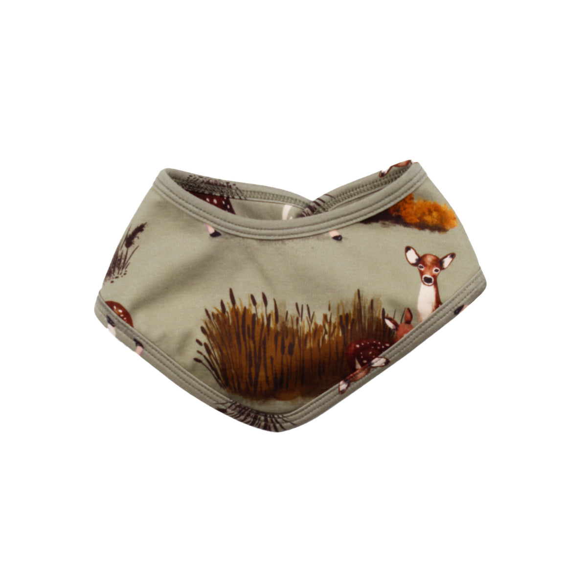 Triangular scarf made of cotton (organic)