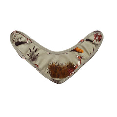 Triangular scarf made of cotton (organic)