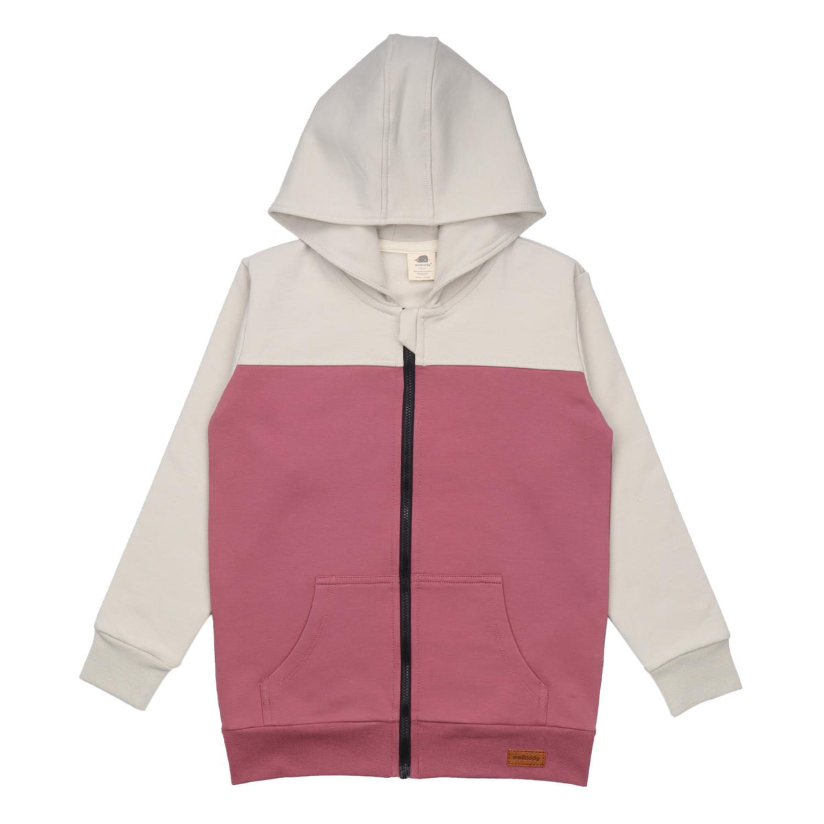 Deco cherry&amp;Oyster Grey - pamuk (organik)
