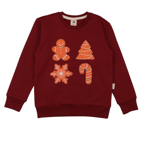 Burgundy-Sweatshirt 110