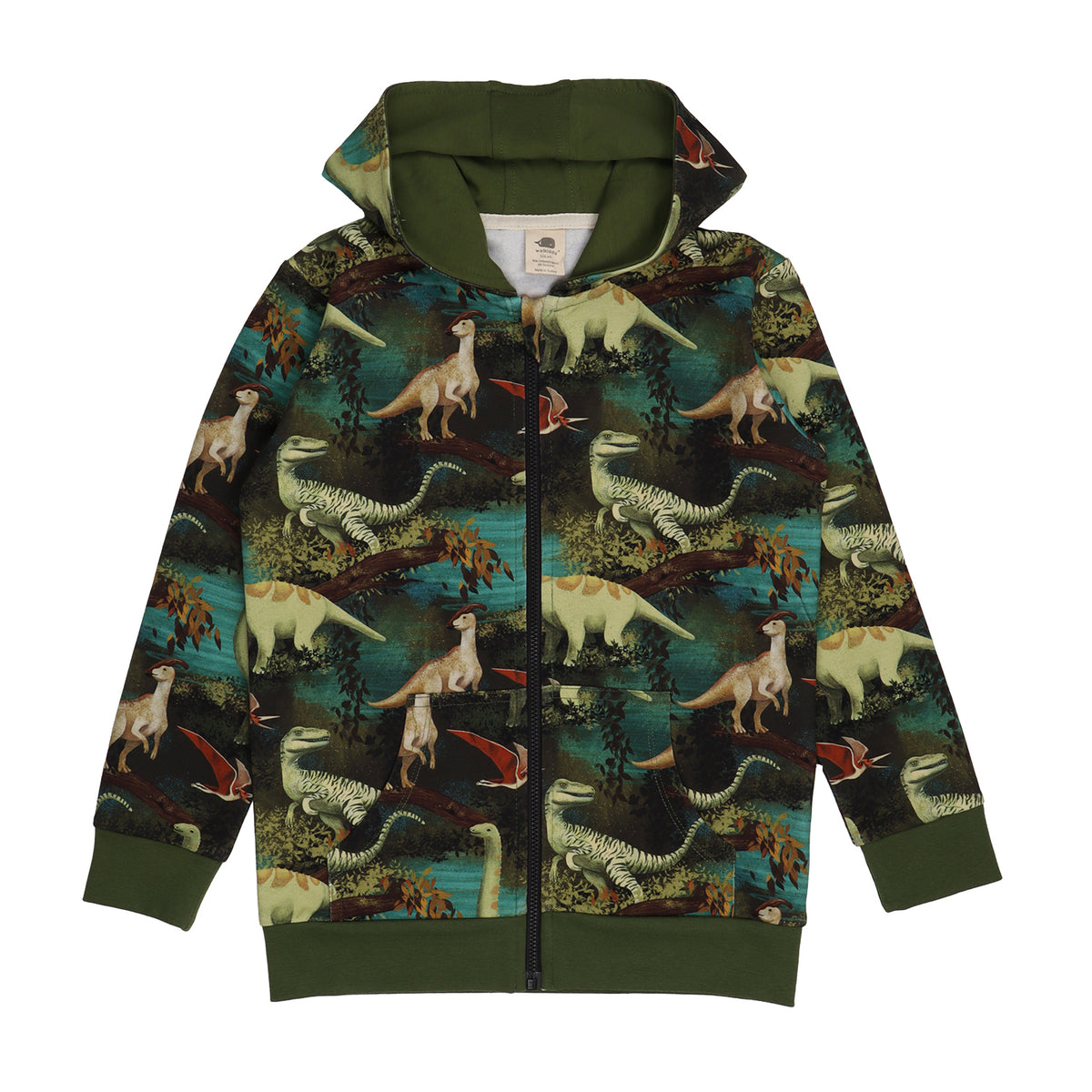 Dinasour Jungle-Sweat Jacket