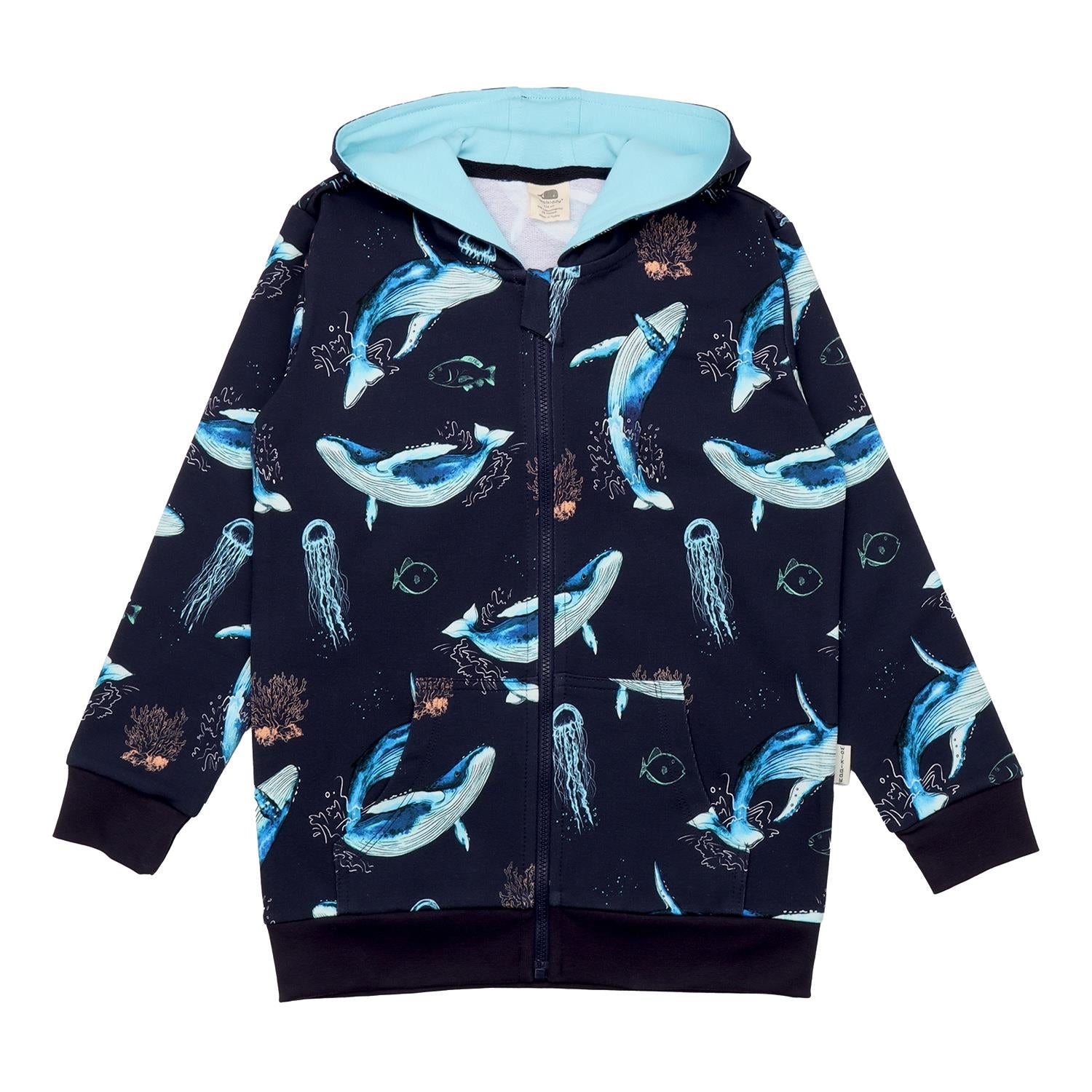 The Dancing Whales-Sweat Jacket