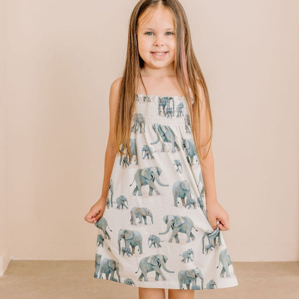 Elephants-Strap Dress