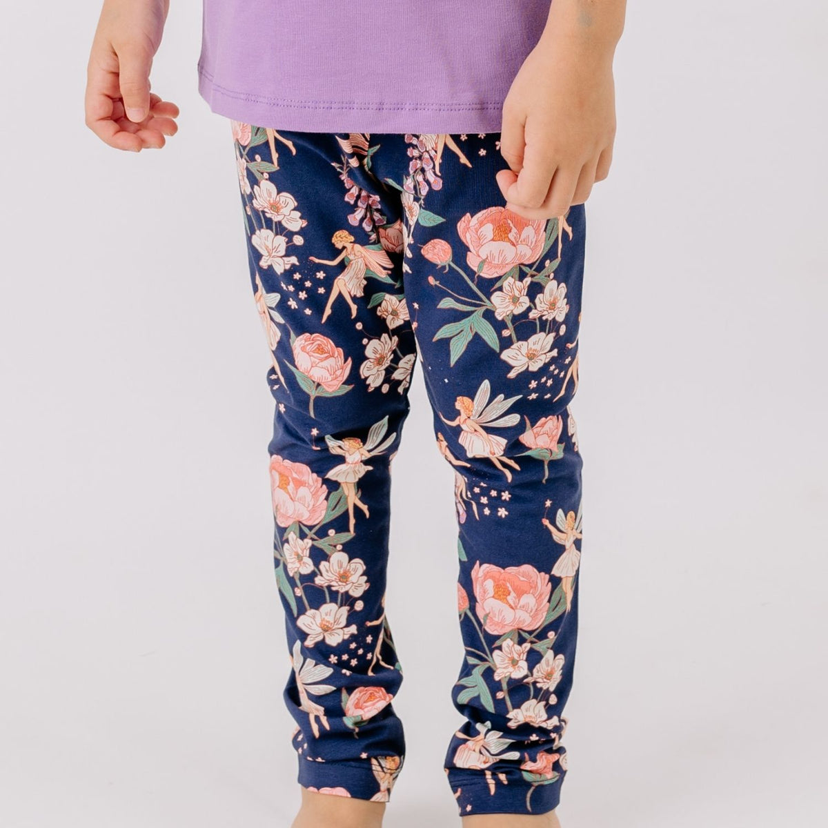 Fairies and Flowers-Leggings