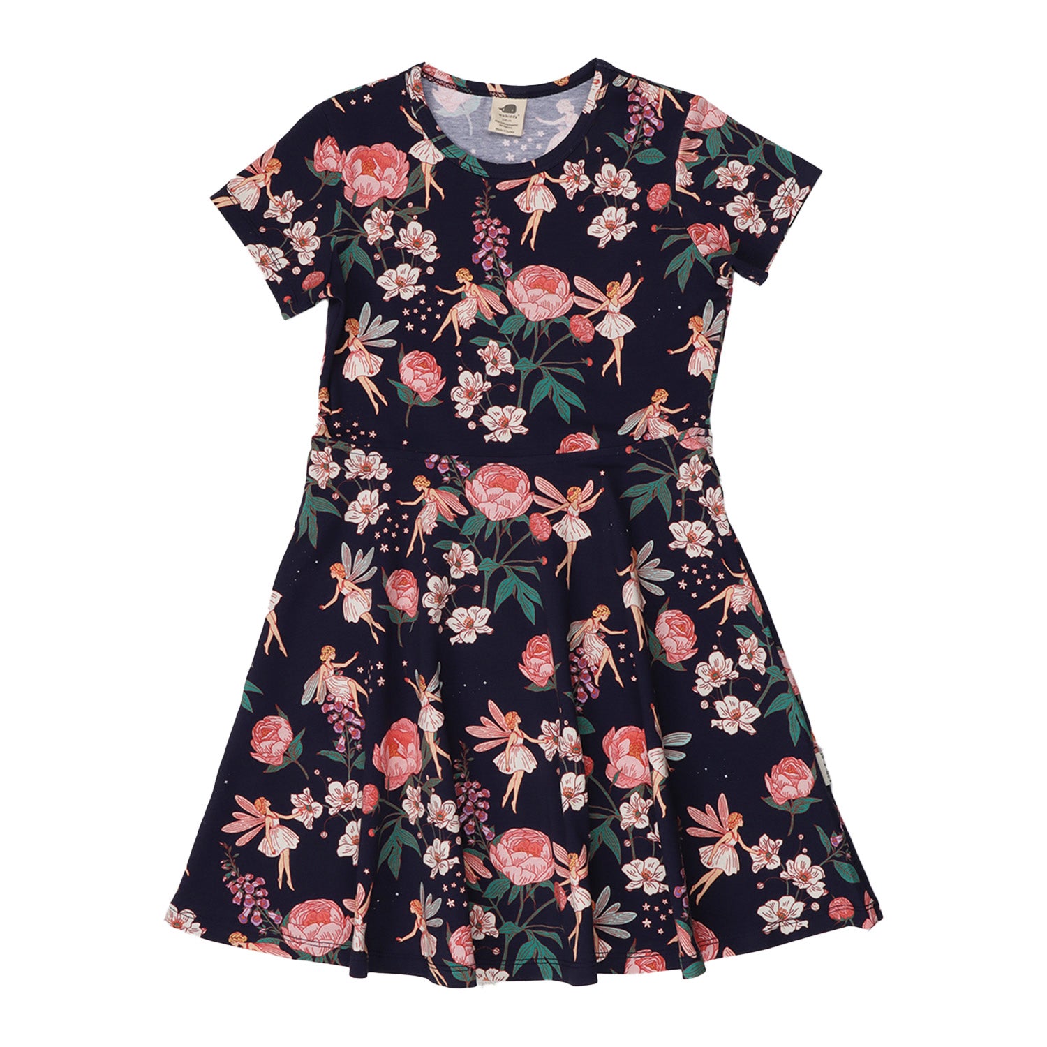 Fairies and Flowers-Flared Dress