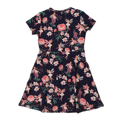 Fairies and Flowers-Flared Dress