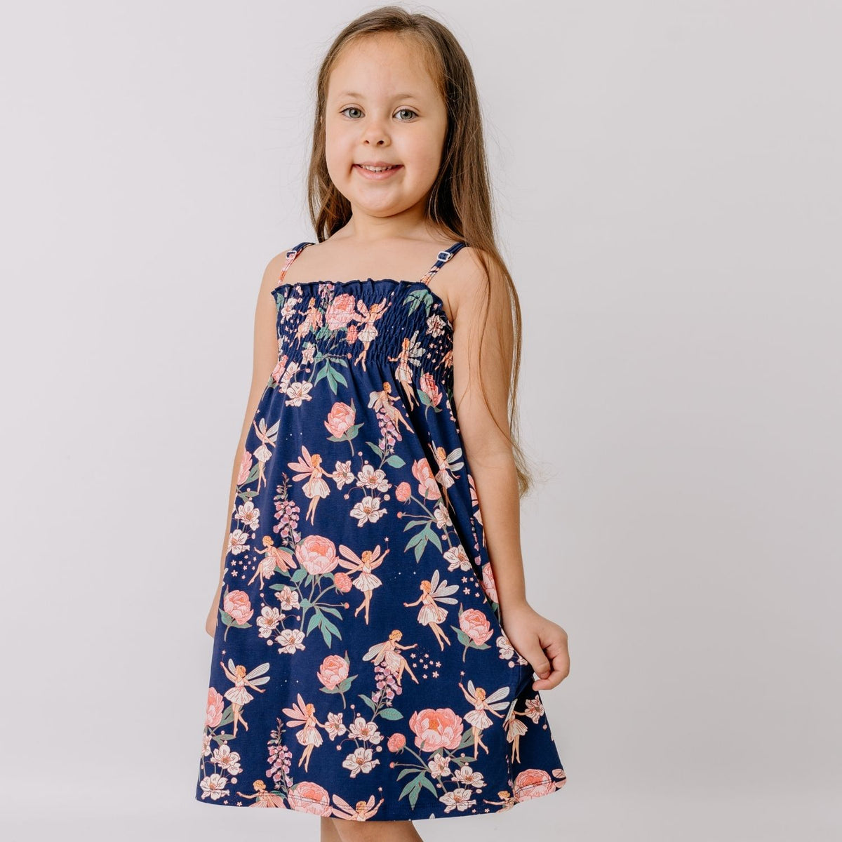 Fairies and Flowers-Sleeveless Dress