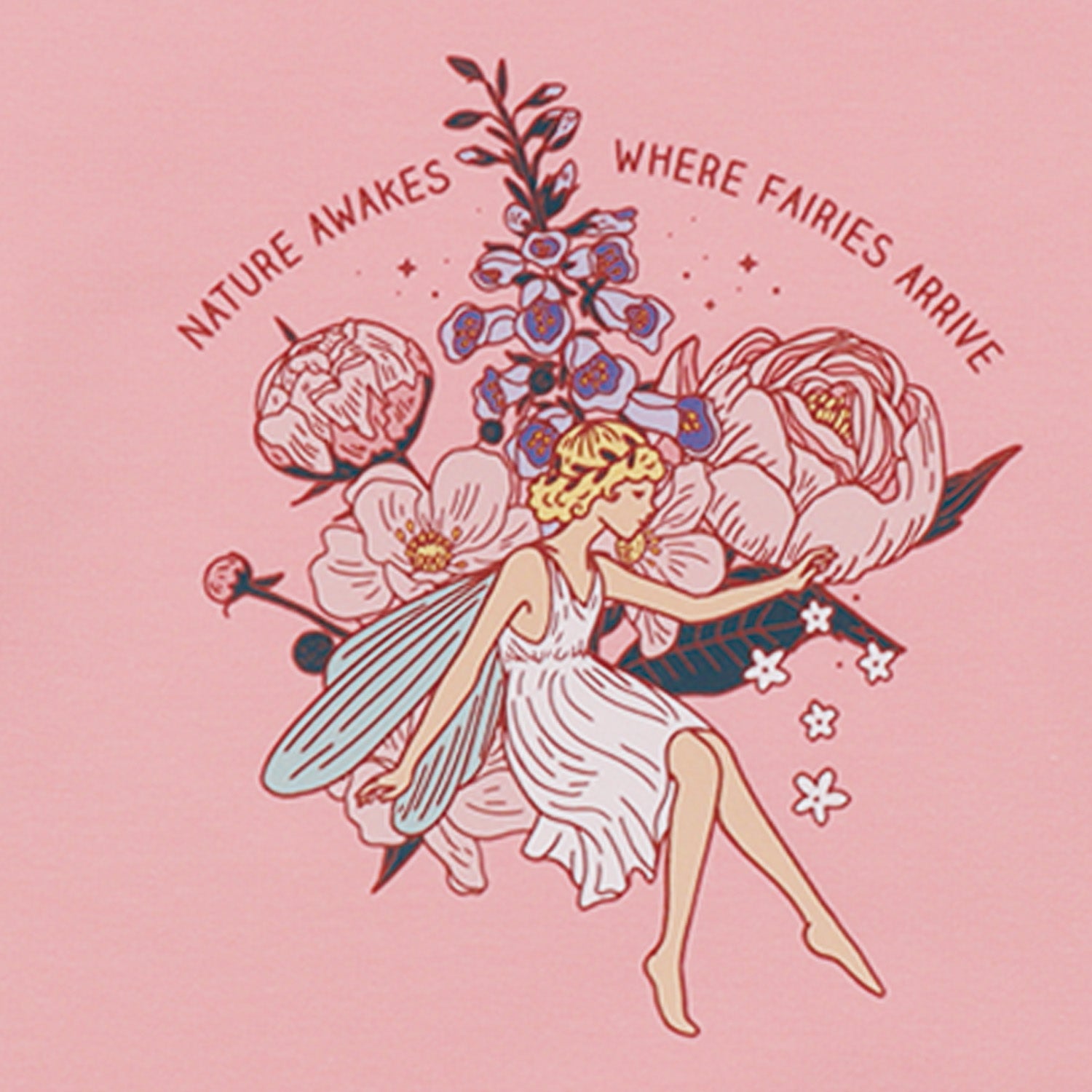 Fairies and Flowers-Sweatshirt