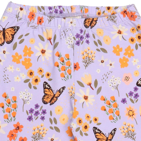 Flowers and Butterflies-Leggings