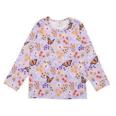 Flowers and Butterflies-Shirt