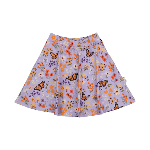 Flowers and Butterflies-Skirt