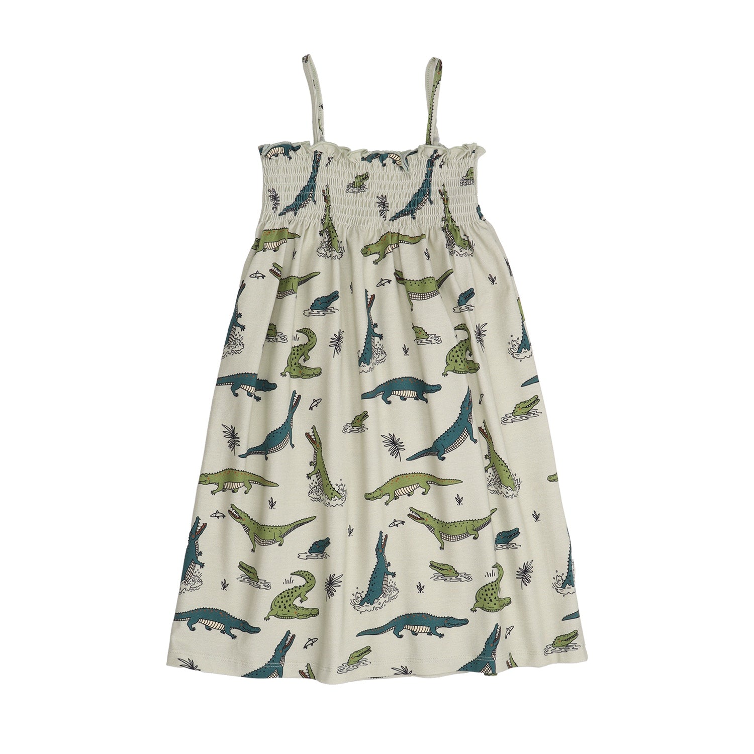 Funny Crocodiles-Strap Dress