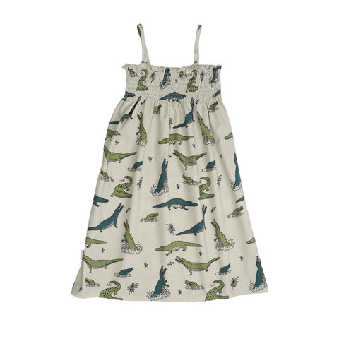Funny Crocodiles-Strap Dress