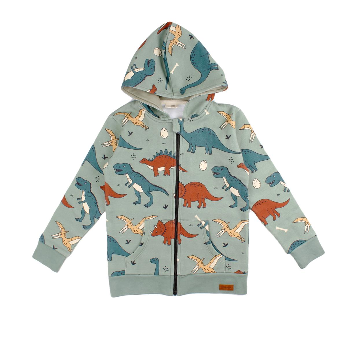 Sweat jacket made of cotton (organic)